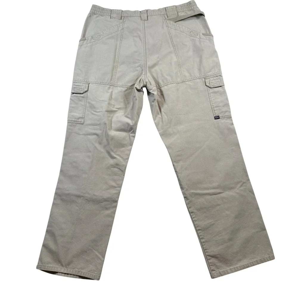 5.11‎ Tactical Series Men's Cargo Pants Khaki Cotton Size 36x30
